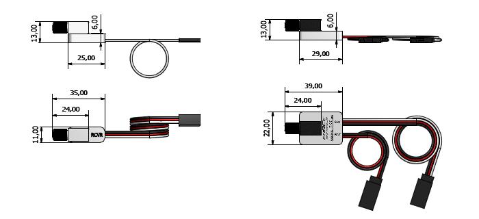 FORCE Ignition Cutoff dimensions